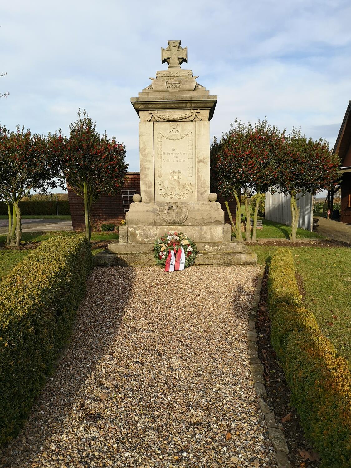 Das Kriegerdenkmal in Rosenhagen